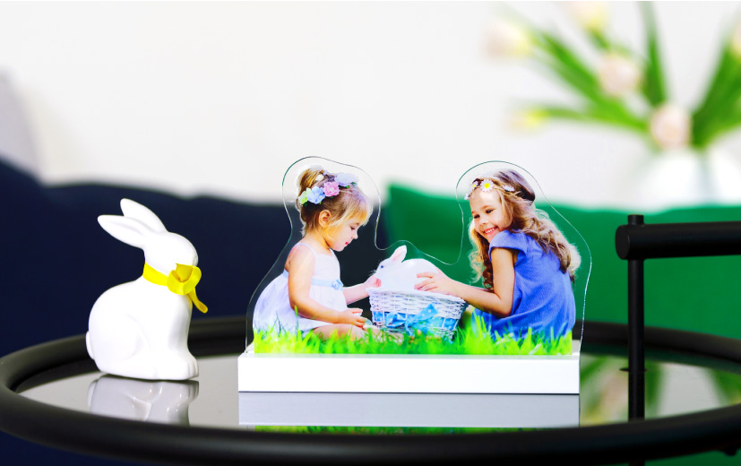 DIY Geschenk für Ostern Geschenkidee zu Ostern für die ganze Familie - Fotogeschenk zu Ostern